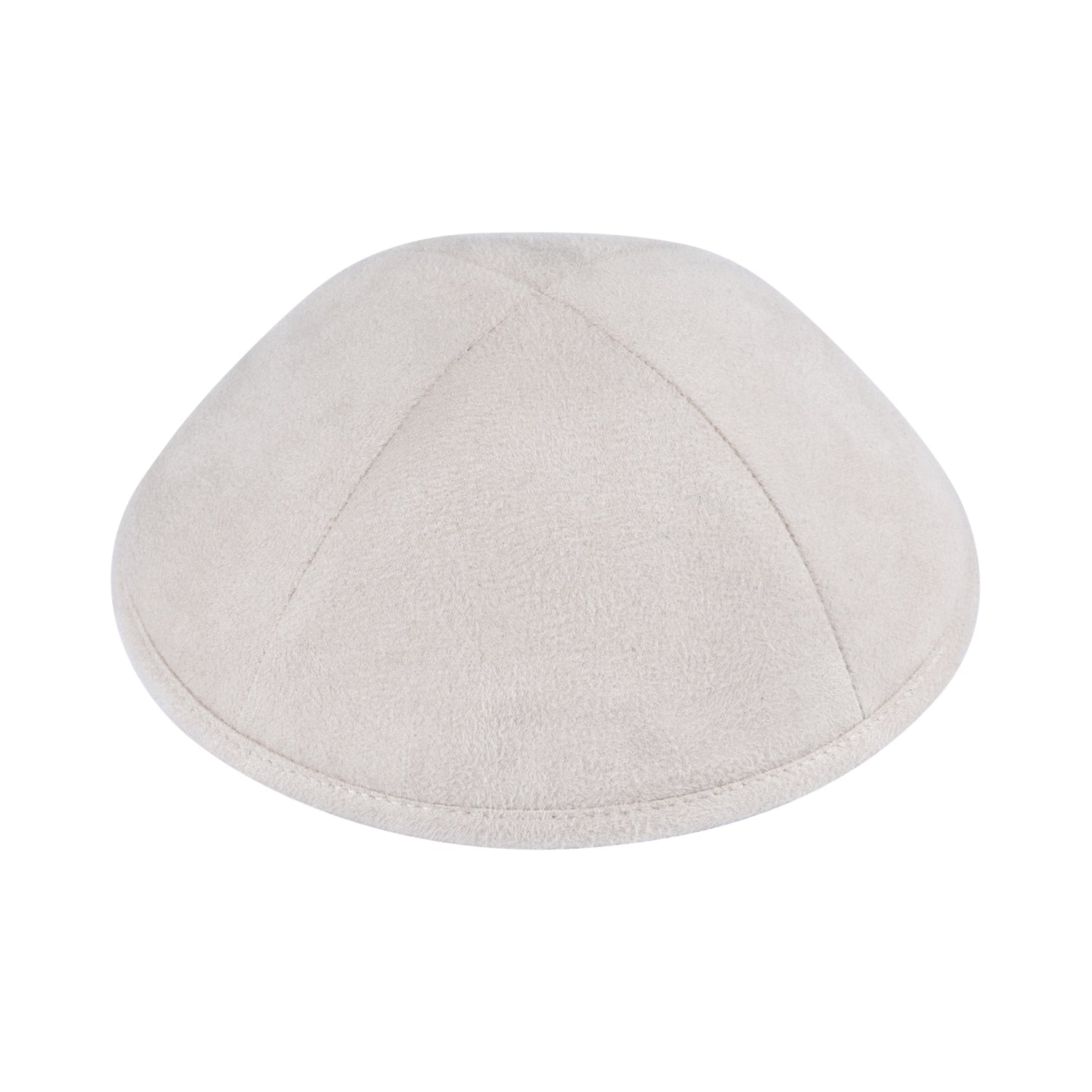 Ivory Suede Kippah - iKippah by Judaica Square