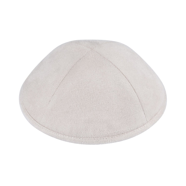 Ivory Suede Kippah / Yarmulke