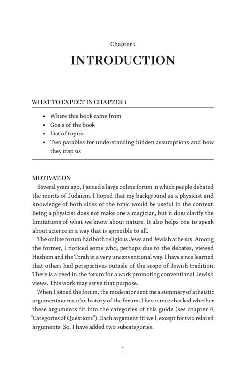 Emunah and Physics