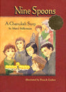 Nine Spoons – A Chanukah Story — Softcover children's book by Marci Stillerman | Judaica Square Lakewood