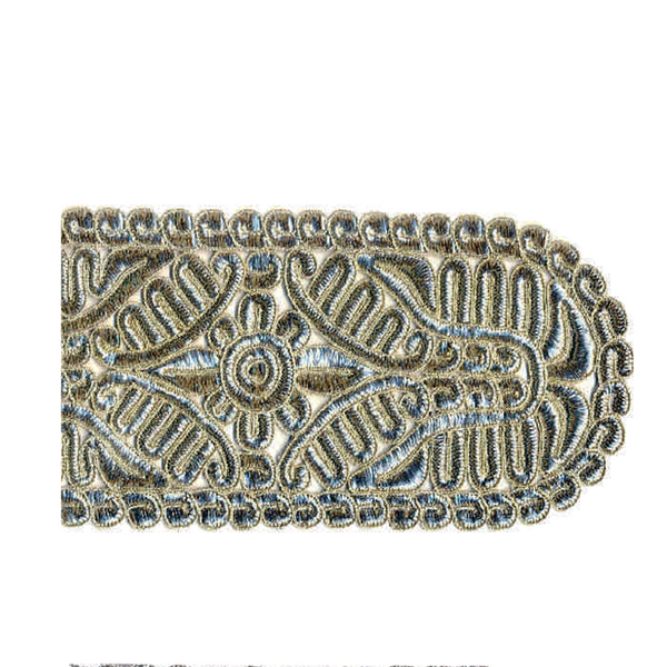 Traditonal Gold Aturah Geflucten 5.5 X 38 Regular Satin - Judaica Decor