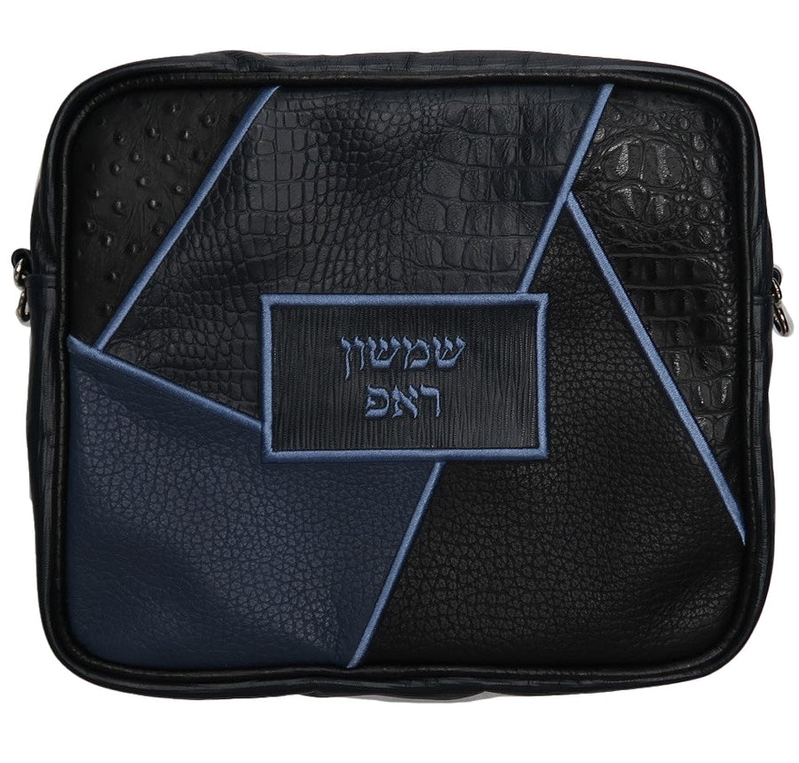Personalization preview — Custom Ostrich Tallit & Tefillin Bag — Travel & Compact Design