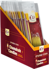 Ohr Beeswax Shamoshim — one large and seven small beeswax shamash candles | Judaica Square Lakewood