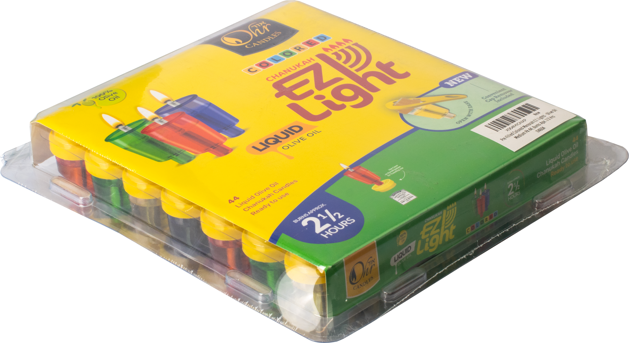 EZ Light Liquid - Colored Cups 2.5 Hr. — Judaica Square