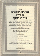 Nevi'im Rishonim Im Pirush Poras Yosef Al Nach 2 Volume Set Machon Zichron Aharon - נביאים ראשונים עם פירוש פורת יוסף על נ"ך 2 כרכים מכון זכרון אהרן