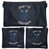 Prestige Leather Chabad Bar Mitzvah Set — Chabad Design, Classic Collection (115B-NV2)
