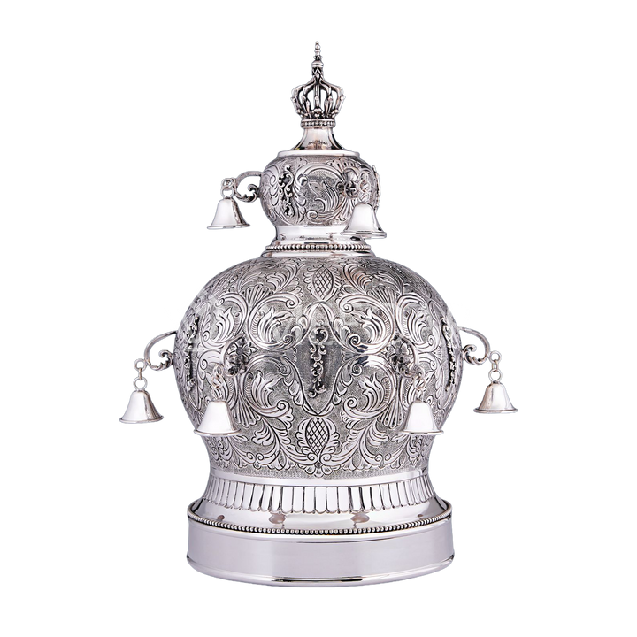 Silver Torah Crown: Style #1190