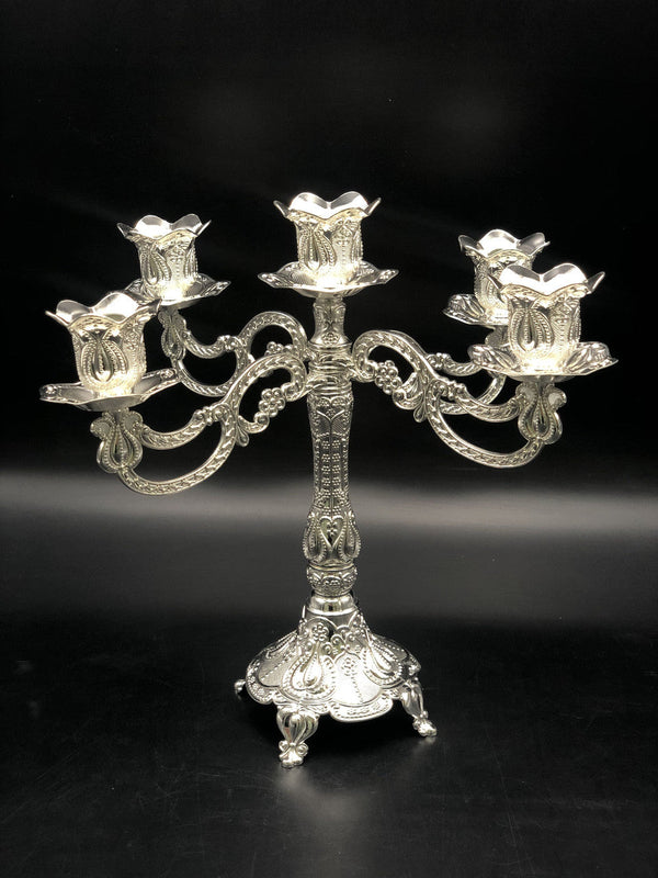 S/P Filigreen 5 Branch Candelabra 10" (CS-11925)