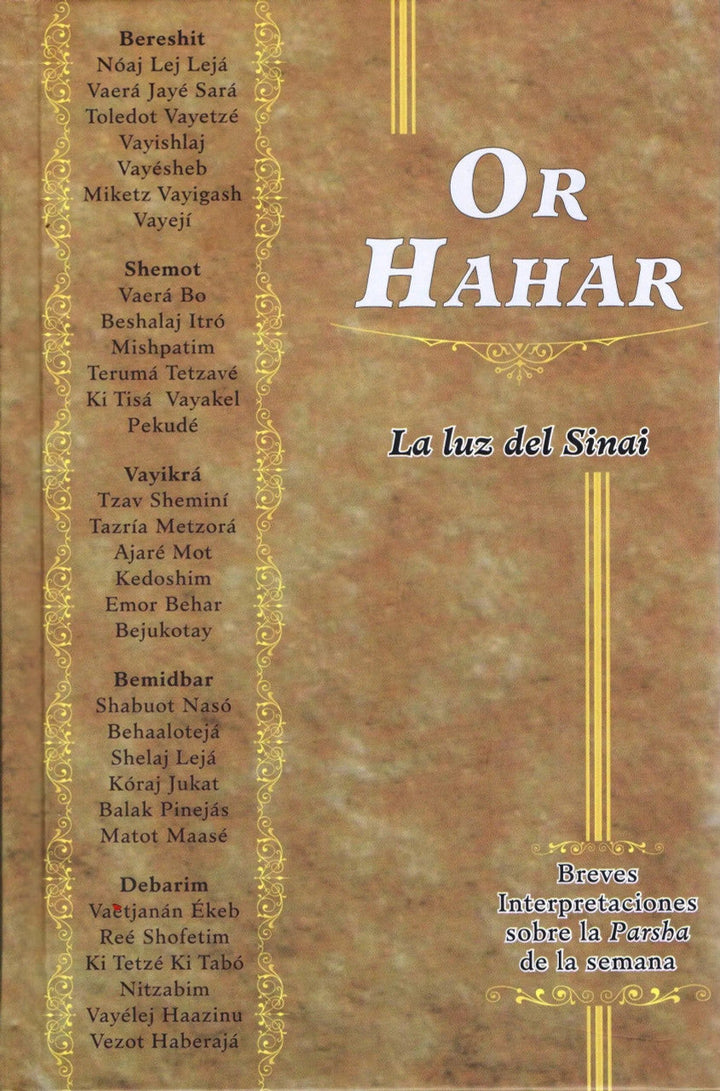 Or Hahar La Luz Del Sinai-The Light Of Sinai-Rav Harari