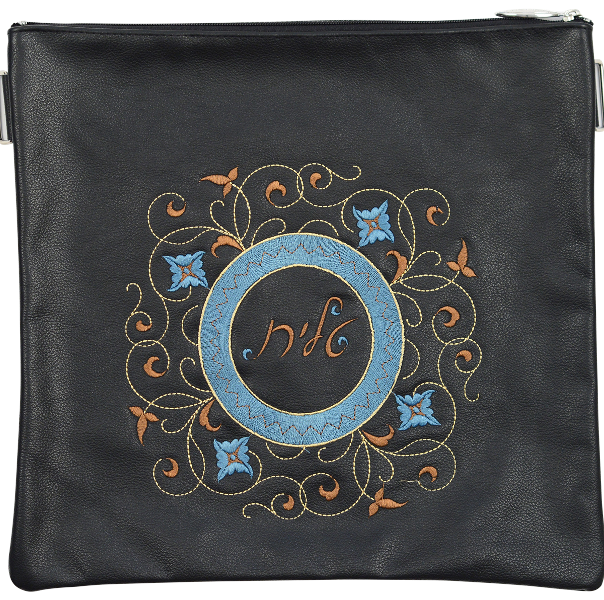 Prestige Classic Leather Tallit & Tefillin Bag (120B-YG)