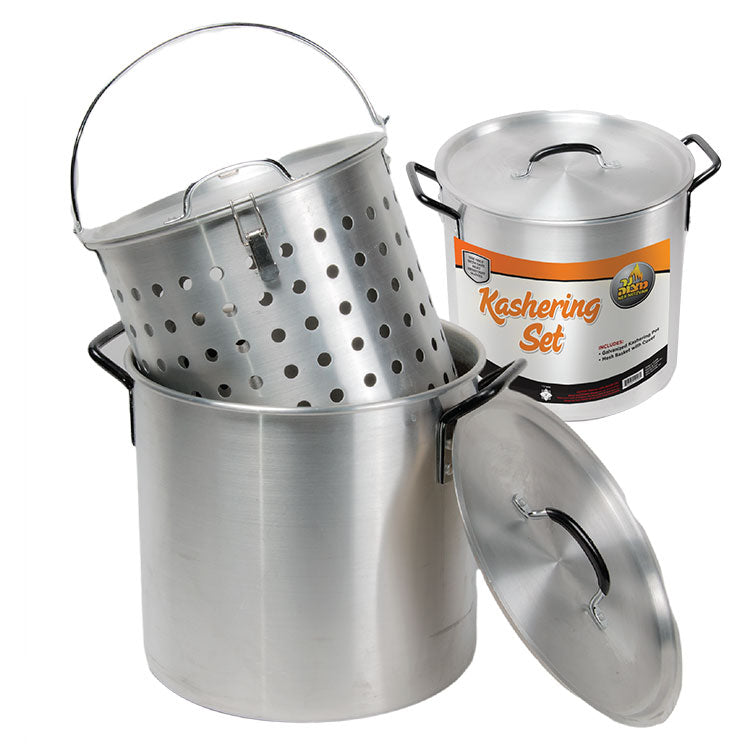 Kashering Pot with Mesh Basket — Judaica Square