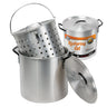 Kashering Pot with Mesh Basket — deep pot with lift-out mesh basket and cover | Judaica Square Lakewood