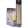 8-Hour Beeswax Seder Candles — two-pack of natural beeswax tapers | Judaica Square Lakewood