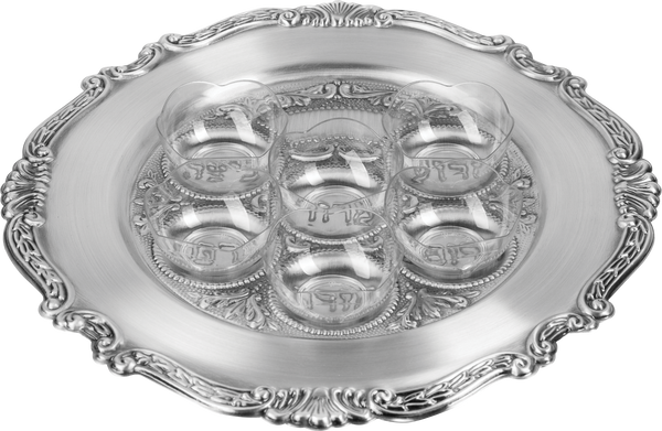 6pk. Plastic Ka'arah Plates — Judaica Square