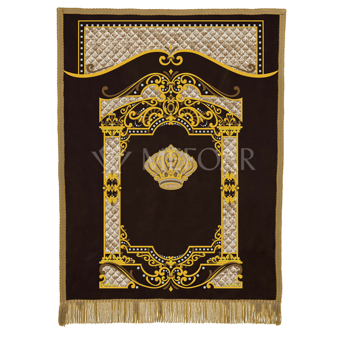 Velvet Torah Paroches - Style 13 - Parochet & Ark Curtains