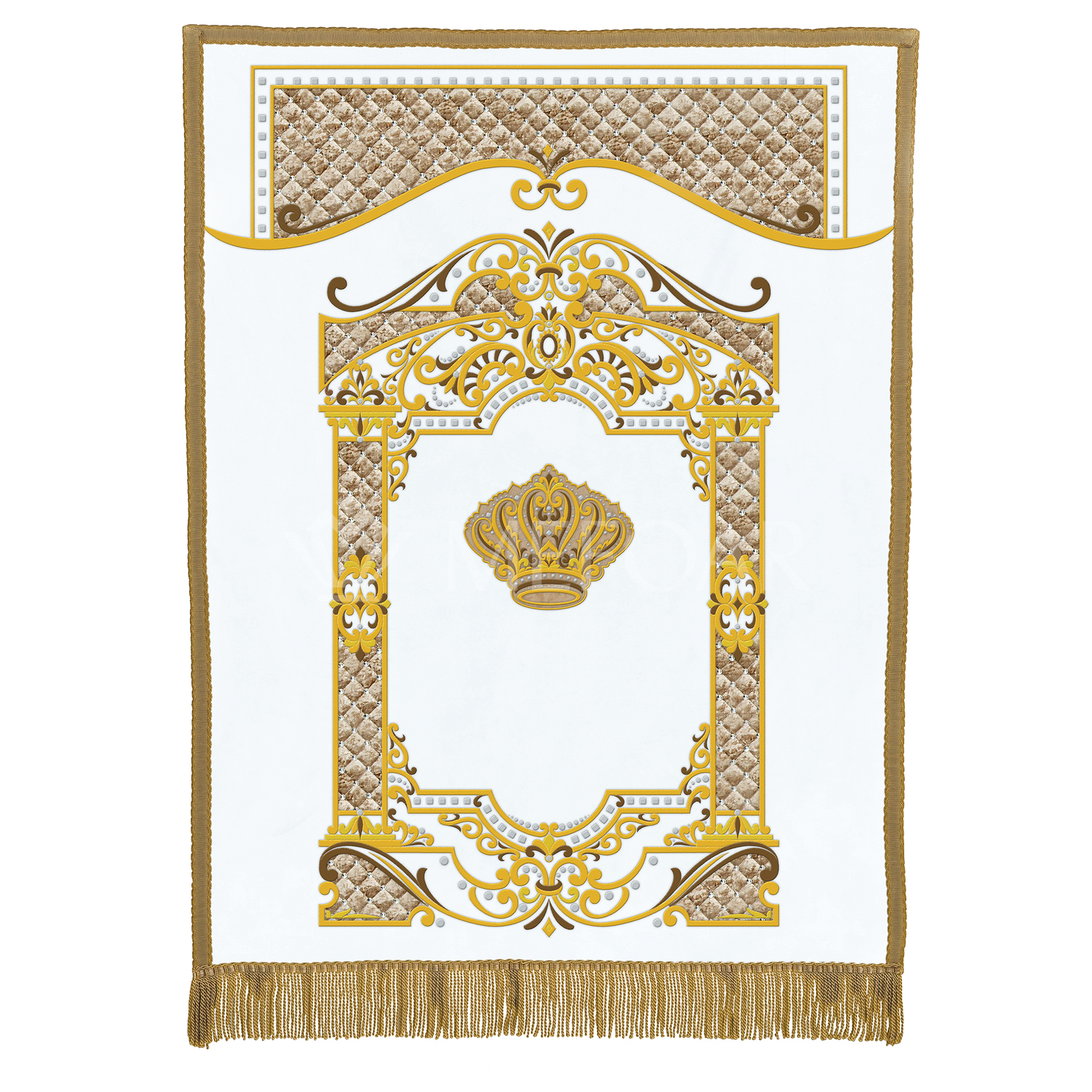 Velvet Torah Paroches - Style 13 - Image 3