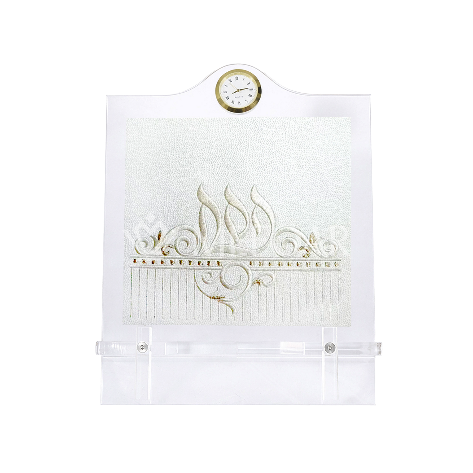 Acrylic Pesach Table Stand -  LUXARC Collection - Haggadah Shtenders