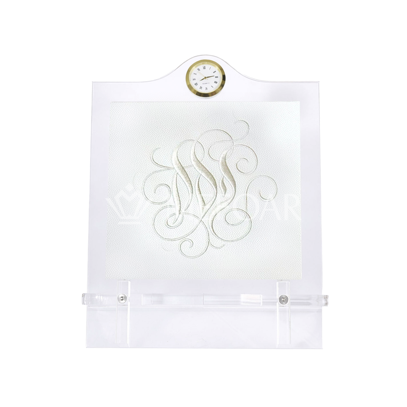 Acrylic Pesach Table Stand -  CORSIVA Collection - Haggadah Shtenders