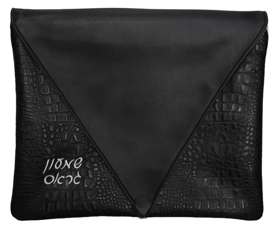 Personalization preview — Croc Tallit & Tefillin Bag — Croc Design, Regal Collection