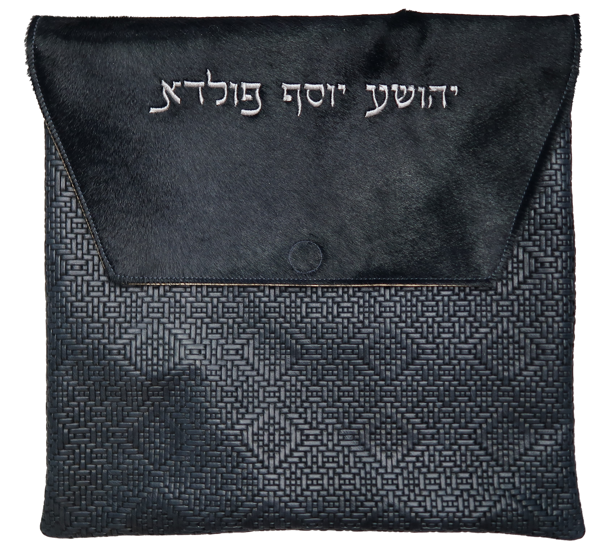 Prestige Regal Leather Tallit & Tefillin Bag (135F-NV3)