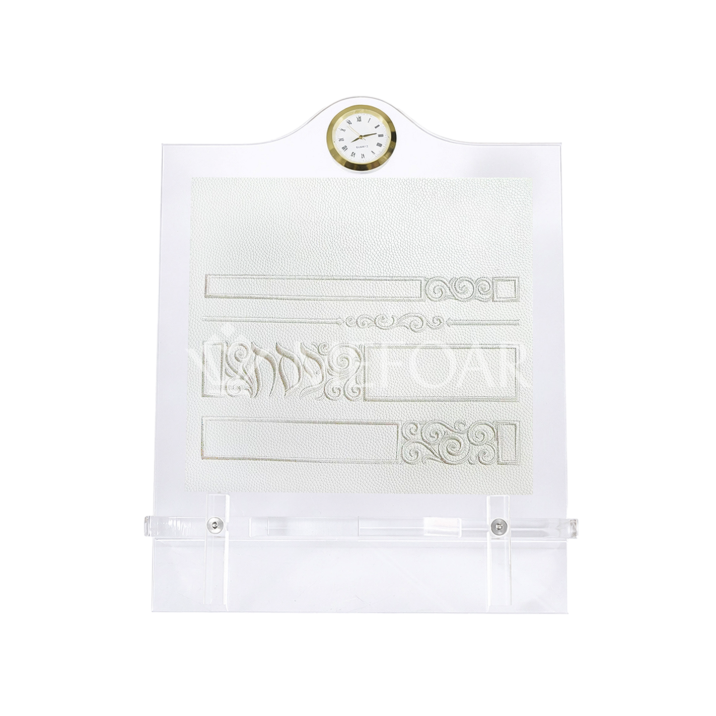 Acrylic Pesach Table Stand -  LEGATTO Collection - Haggadah Shtenders
