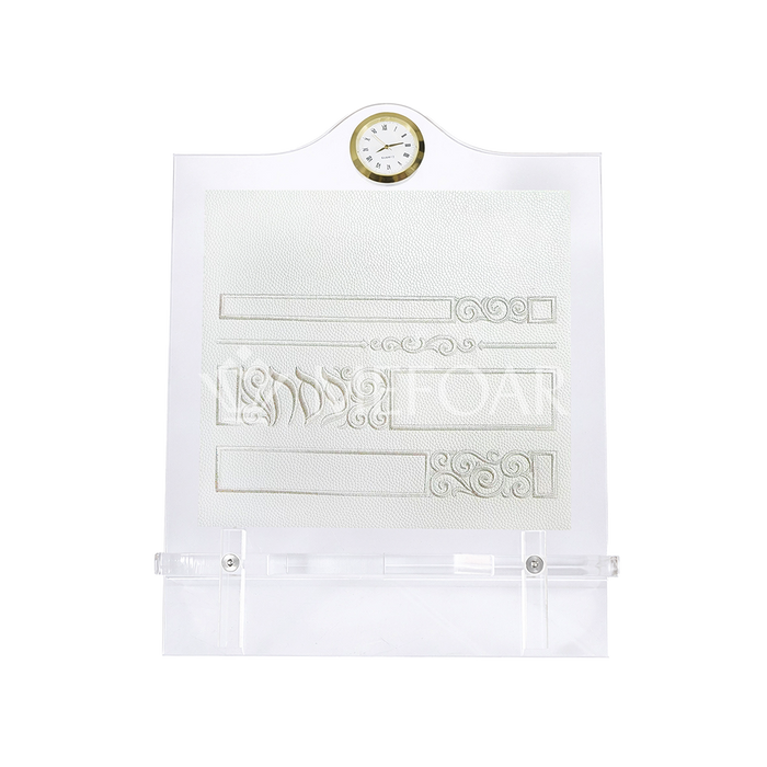 Acrylic Pesach Table Stand -  LEGATTO Collection - Haggadah Shtenders