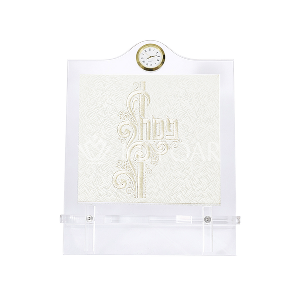 Acrylic Pesach Table Stand - ESTRELLA Collection - Haggadah Shtenders