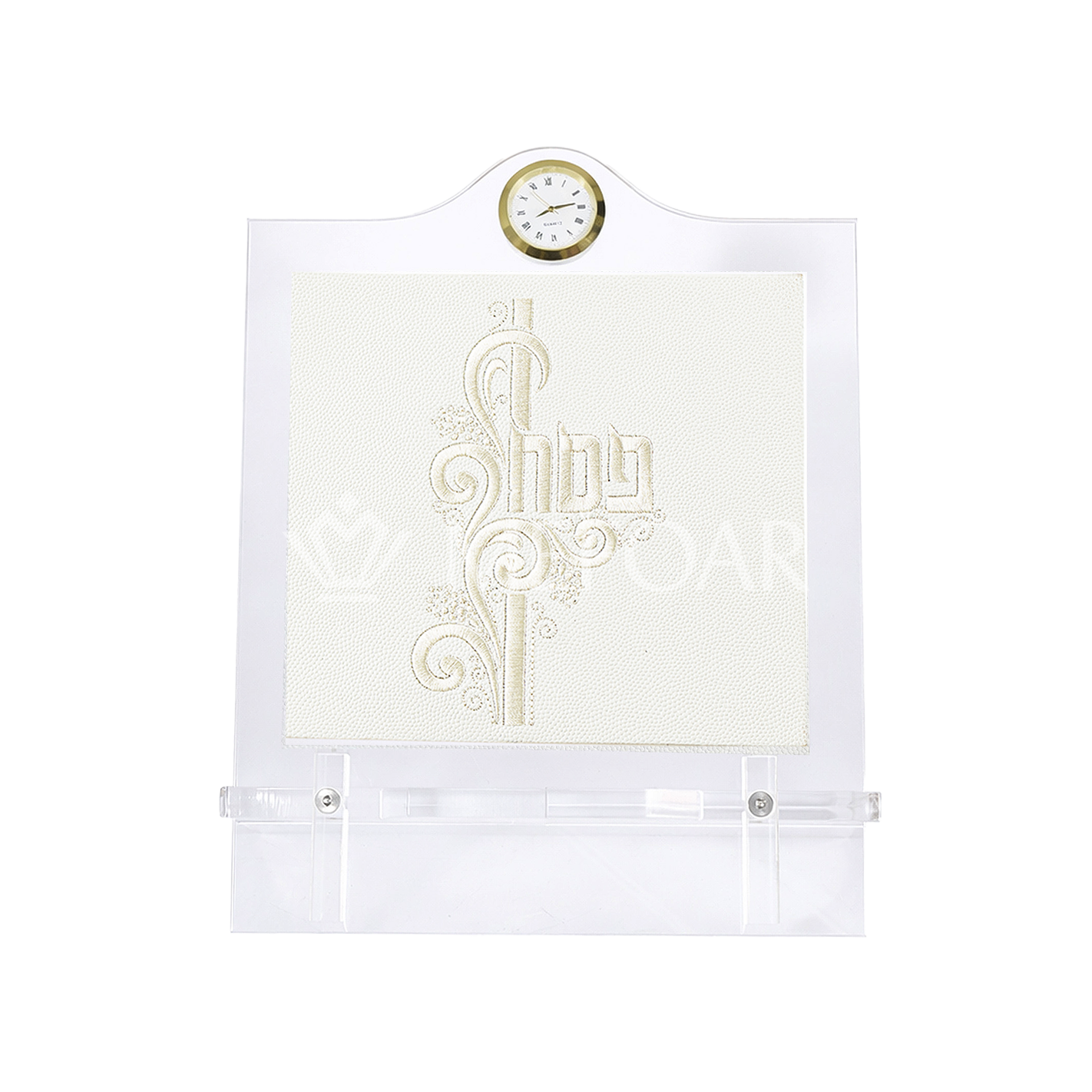 Acrylic Pesach Table Stand - ESTRELLA Collection - Haggadah Shtenders