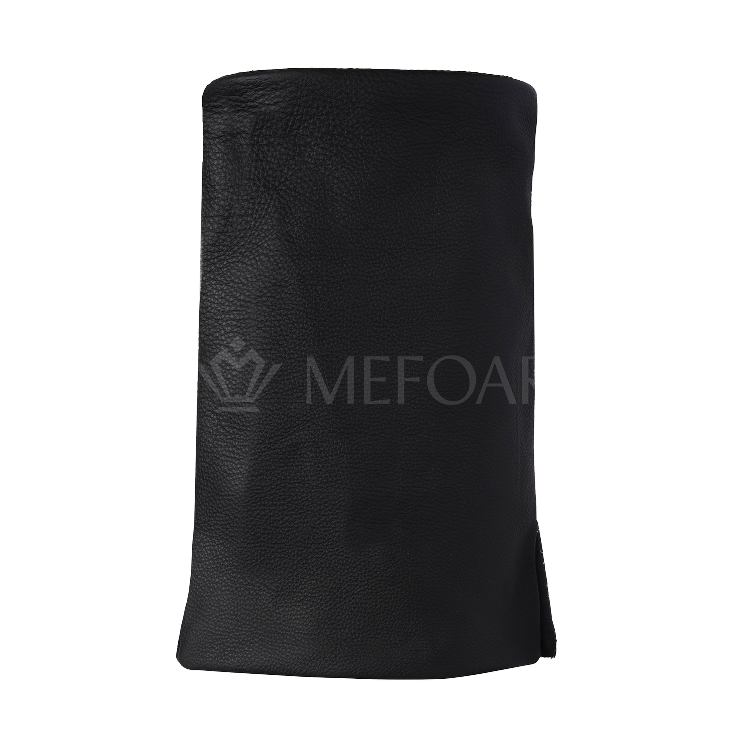 Fur and Leather Torah Mantle -style 368-Black - Image 3