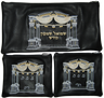 Prestige Leather Chabad Bar Mitzvah Set — Crown Design, Regal Collection (D-140F-SI)