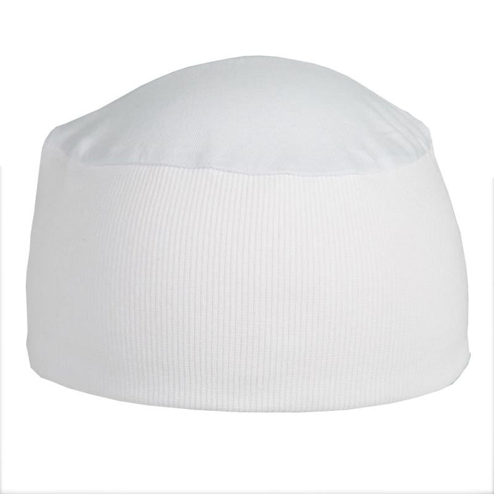 Large Shluff Kippah White