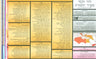 Hebrew Luach Charts (Set of 11)