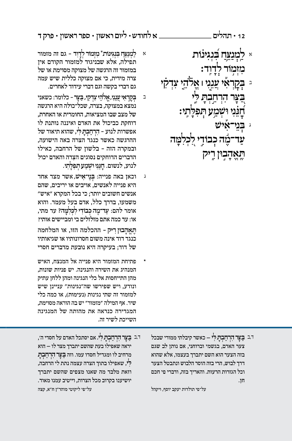 Koren Tehillim Book