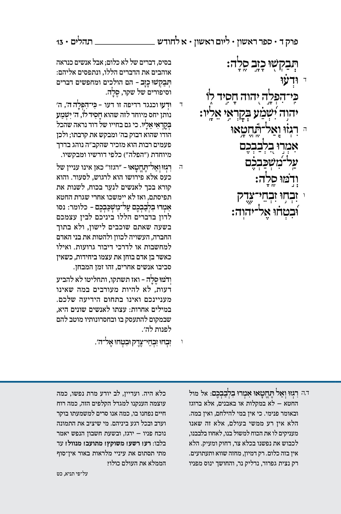 Koren Tehillim Book