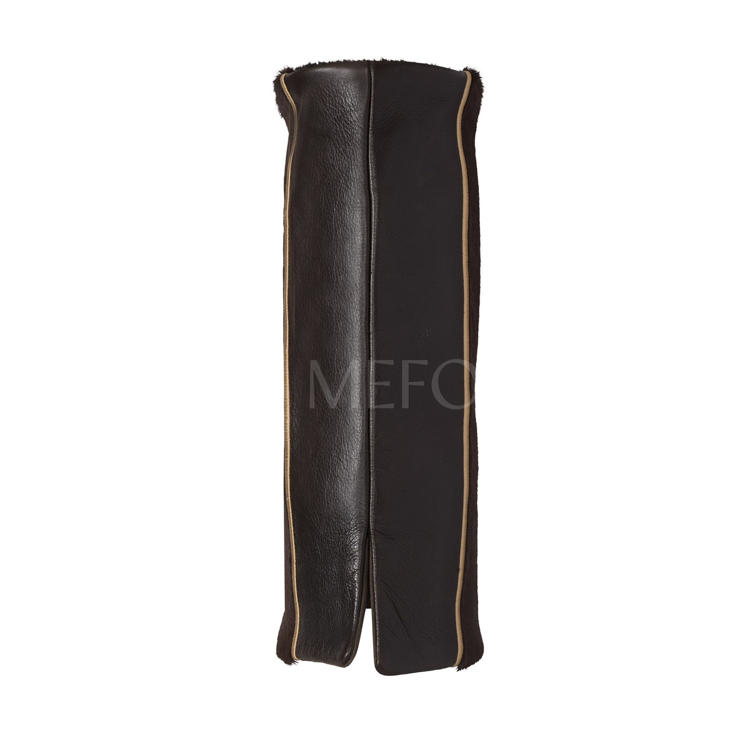 Leather Torah Mantle - Style 347- Brown - Image 4
