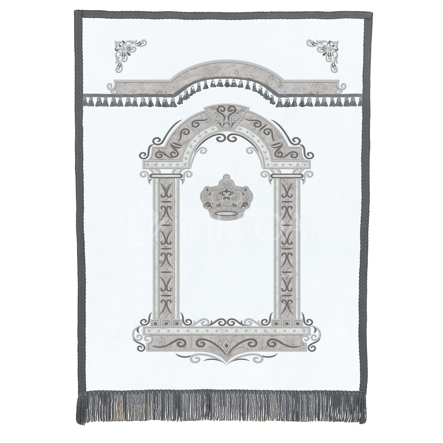 Velvet Torah Paroches - Style 15 - Image 2