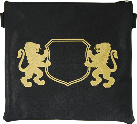 Prestige Classic Leather Tallit & Tefillin Bag (150B-BK)