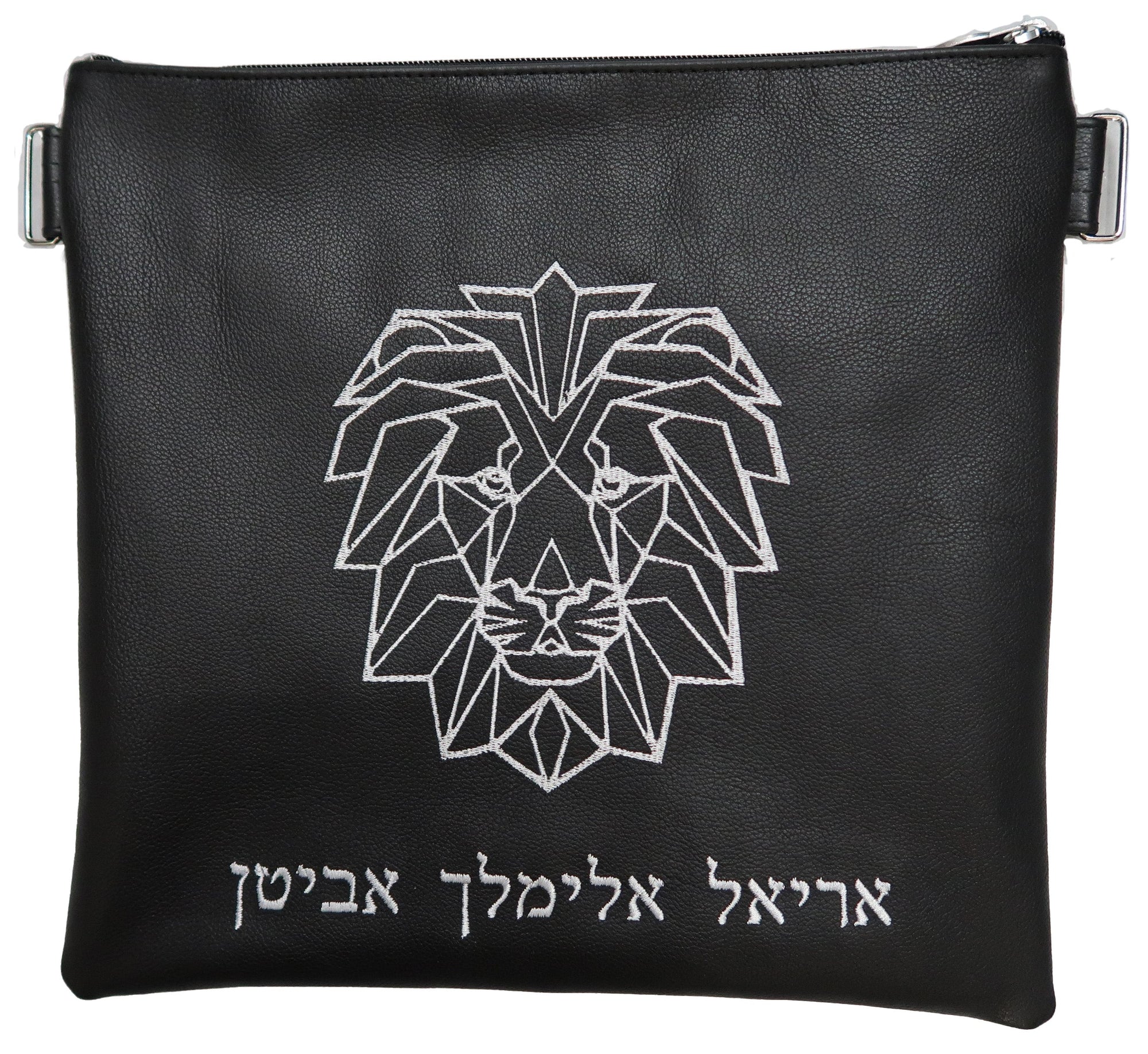 Prestige Leather Tallit & Tefillin Bag (525D-BK)