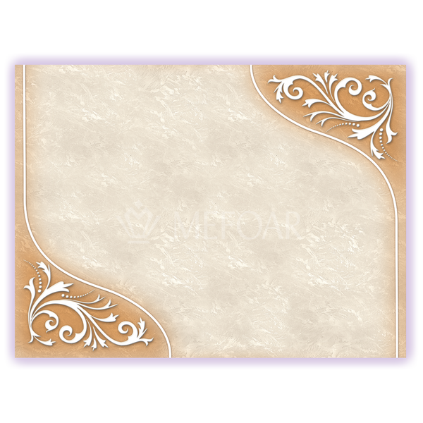 Glass Challa Board- Beige Marble - Challah Boards