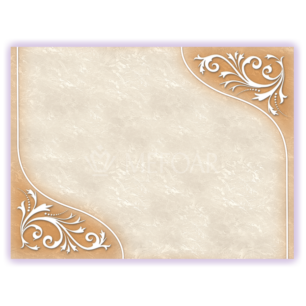 Glass Challa Board- Beige Marble - Challah Boards