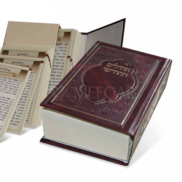 Sefer Tehillim Divided in a Box תהילים מחולק - Tefillah Books