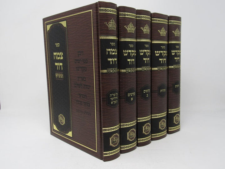 Front cover of Mikdash Dovid Hamaor 5 Volume Set - מקדש דוד המאור 5 כרכים