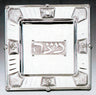 Silver plated Matzah tray  13" (P-1856)