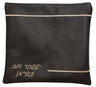 Prestige Leather Tallit & Tefillin Bag — Crown Design, Classic Collection (185B-BR)