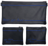 Prestige Leather Chabad Bar Mitzvah Set — Chabad & Crown Design, Classic Collection (185B-NV3)