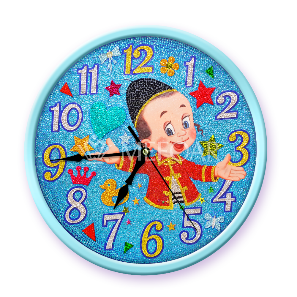 Mefoar Kopelle Diamond Artwork Clock - Image 2