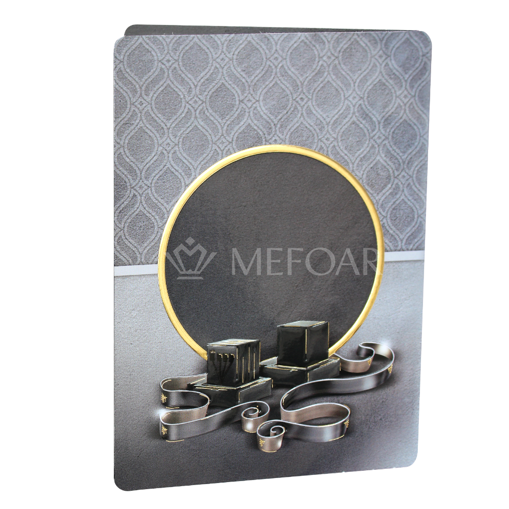Two Fold Laminated Grey Tefillin Bencher - Benchers