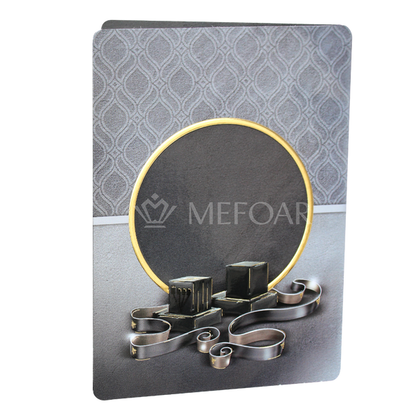 Two Fold Laminated Grey Tefillin Bencher - Benchers
