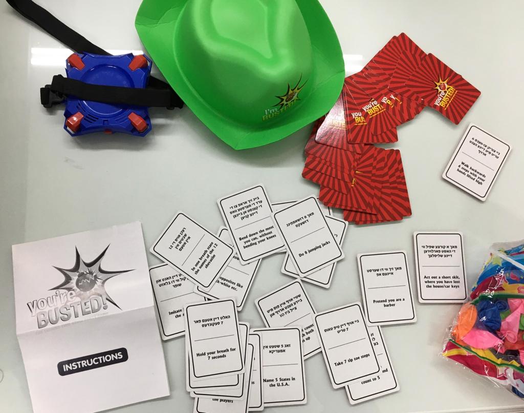 You're Busted Party Game - Mitzvah Family Ticking-Timer Game, Ages 8+ — ticking timer, view 4 | Judaica Square Lakewood