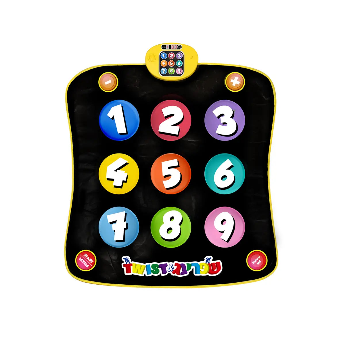 Shpring & Twist Dance Mat - Mitzvah Family Active Game, Ages 5+ — product view, view 2 | Judaica Square Lakewood